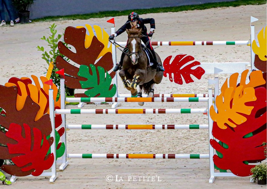 Sedik Milano Quidich de la Chavée & Filippo Marco Bologni lors du Grand Prix du CSI-U25 à l’occasion du CHI de Genève en 2019. Crédit photo : La Petite’L