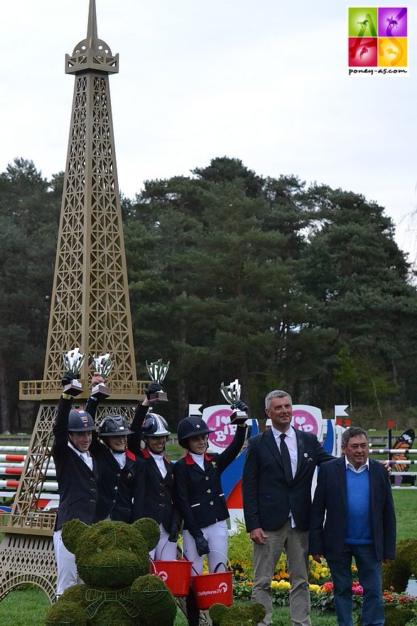 Edition 2016 - victoire de l'équipe de France dans la Coupe des nations pour la deuxième fois consécutive - ph. Poney As