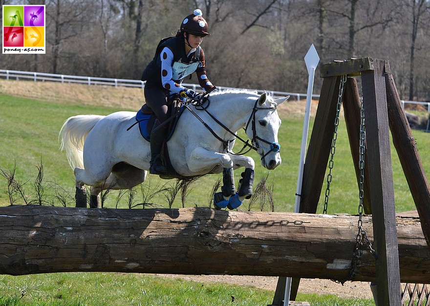 Marie-Charlotte Fuss et Omaha ont formé un couple performant en Grand Prix de CCE – ph. Poney As 