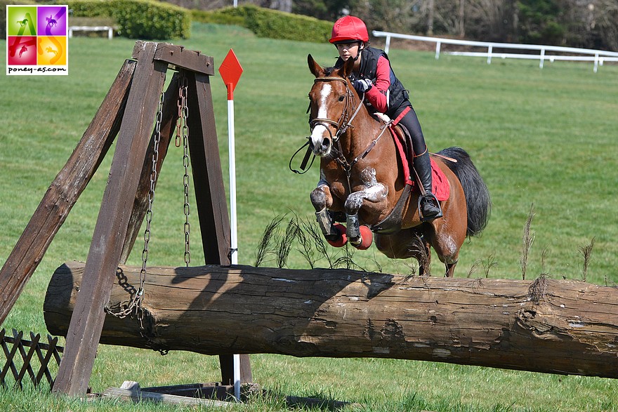 Marie-Charlotte Fuss a également monté Olympe Maneti en Grand Prix, une ponette qui participera plus tard aux championnats d'Europe - ph. Poney As