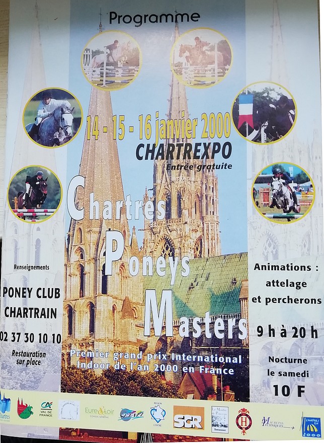 Année 2000 : la première affiche des Chartes Poneys Masters