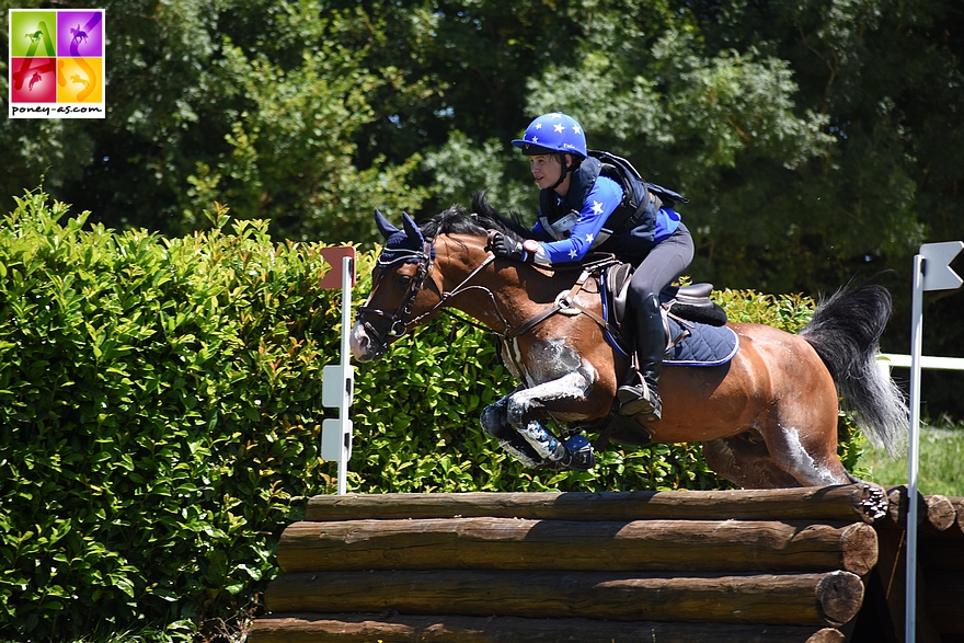 Mathieu Cuomo et Celeste du Montier - ph. Poney As