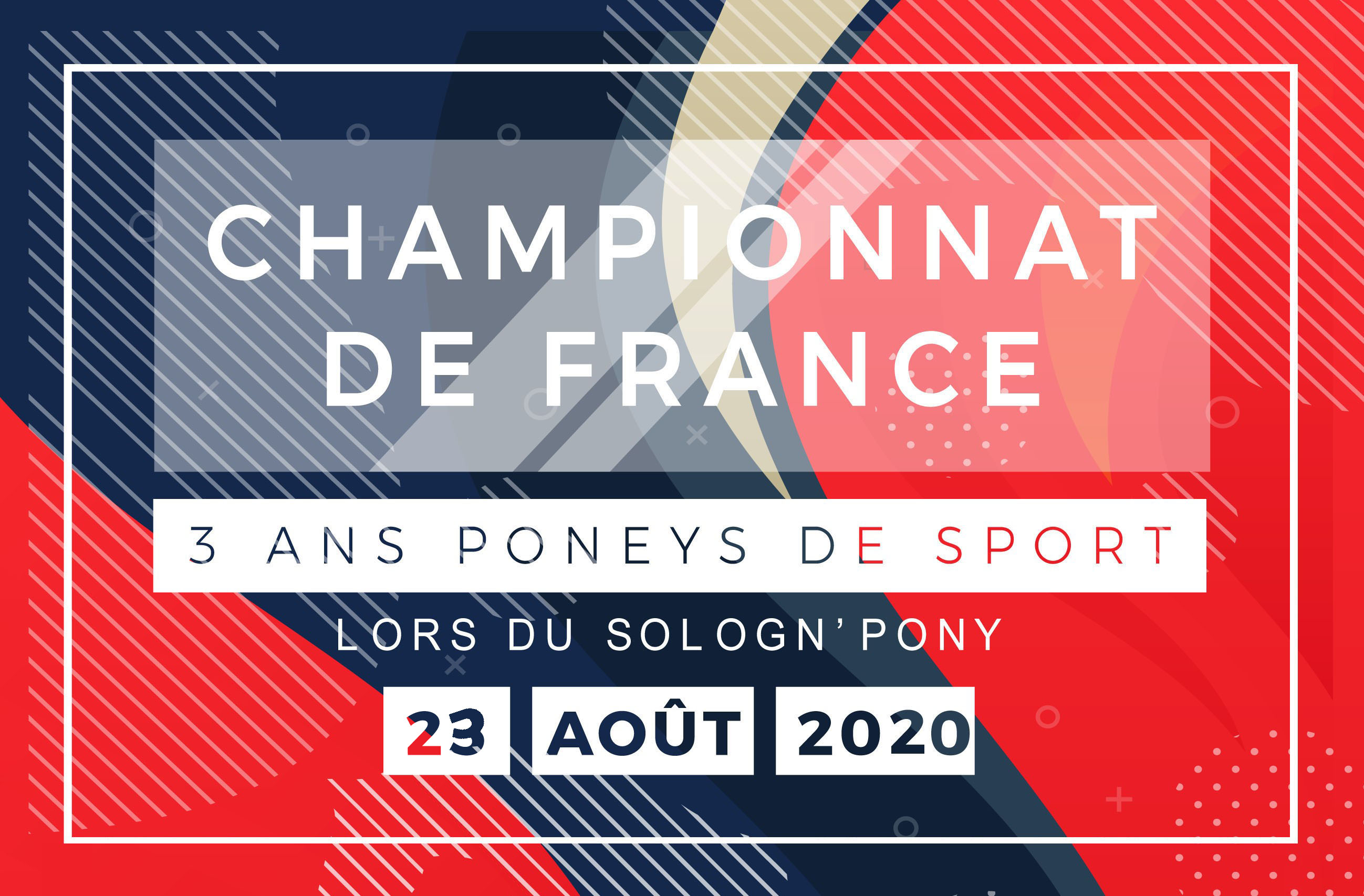 championnat de France 3 ans poneys de sport 2020