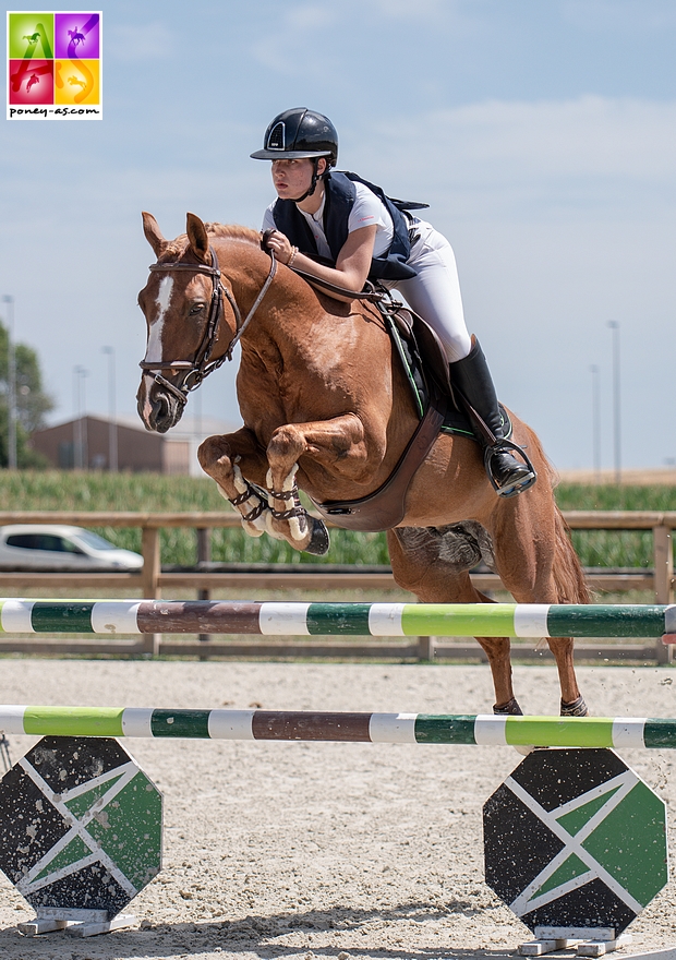 Perrine Pottier et Ultralinaro de Lahaye mettent à leur actif le Petit Grand Prix – ph. Marine Delie 