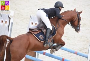 Diabolo de Fougnard et Morgane Ferchaud prennent la tête du classement provisoire de la finale Future Elite 7 ans – ph. Poney As