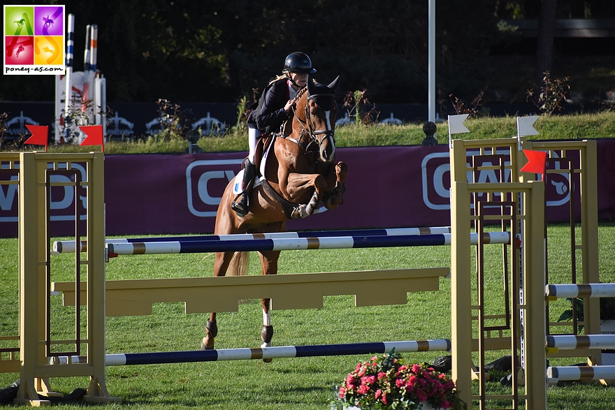 Junie Buisson et Vertige de Bélébat - ph. Poney As