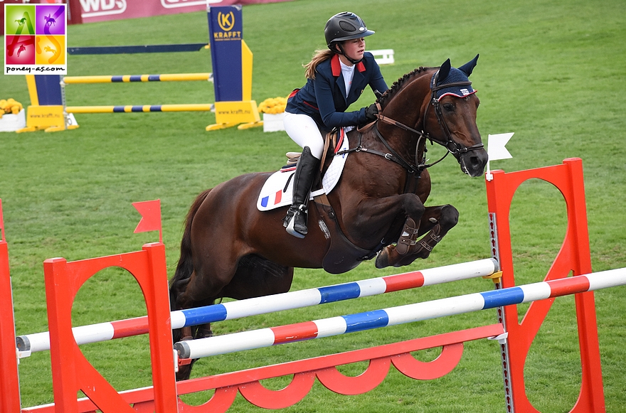 Jeanne Hirel et Vedouz de Nestin - ph. Poney As