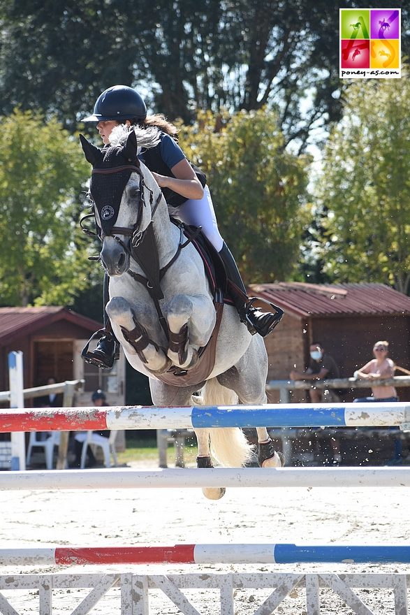 Noémie Machet et Rom Coco de Boissel – ph. Poney As