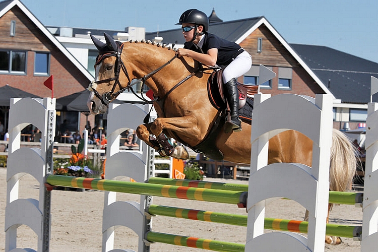 Siebe Leemans et Orchid’s Lonette remportent le Grand Prix du CSIP du Mans - ph. coll. www.nrps.nl