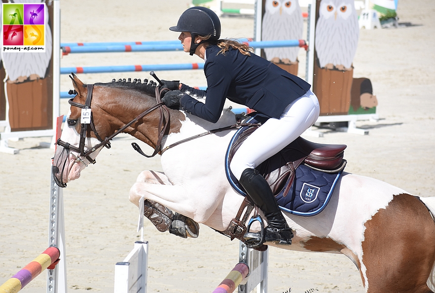 Dragibus du Rouget, bon sportif ayant réalisé une très bonne finale à 7 ans lors du dernier Sologn'Pony, fait partie des 20 étalons ayant le droit de reproduire au sein du Stud-Book du Pfs - ph. Poney As