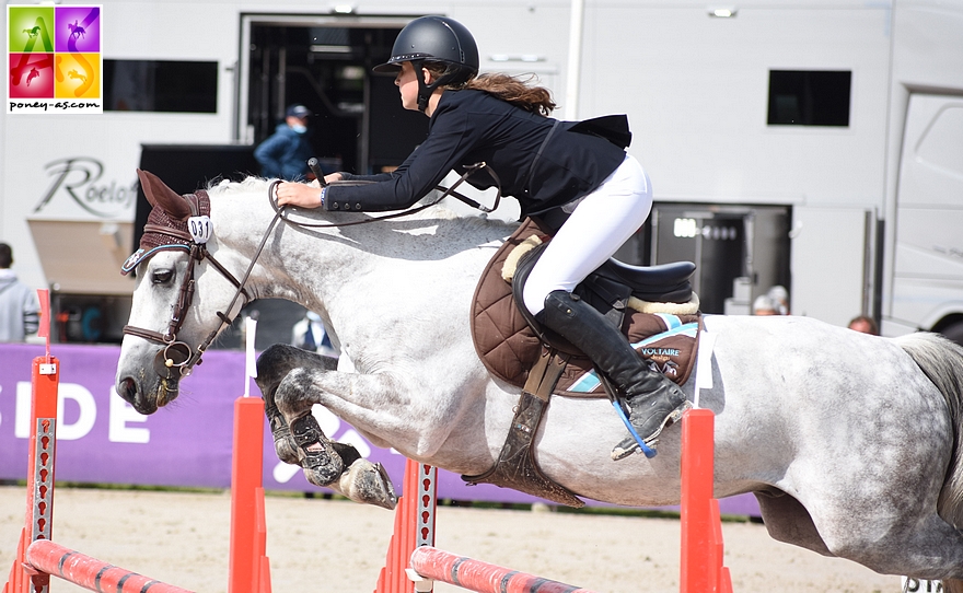 Lena Dreydemy et Boudchou de Bettegney ont aligné les sans-faute ce week-end à Lamballe. Ils s’offrent aussi le Grand Prix As Excellence – ph. Poney As 