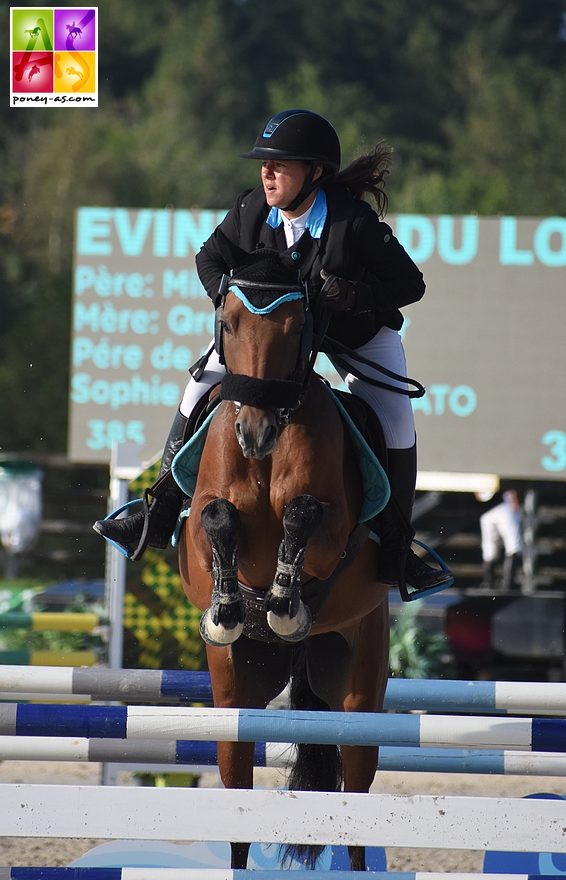 11e : Evinrude du Loc'h et Sophie Mavrocordato – ph. Poney As