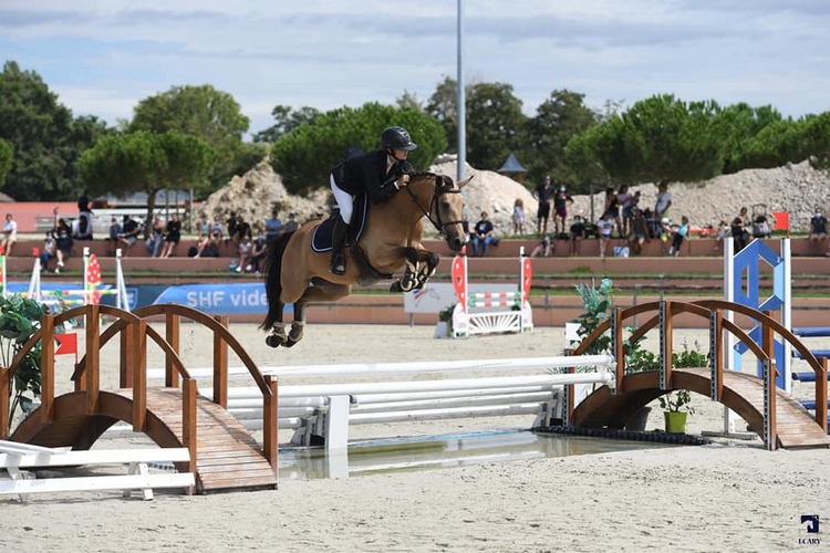 First Lady Lacour décroche une cinquième place sous la selle de Fanny Lavenant – ph. Agence Ecary