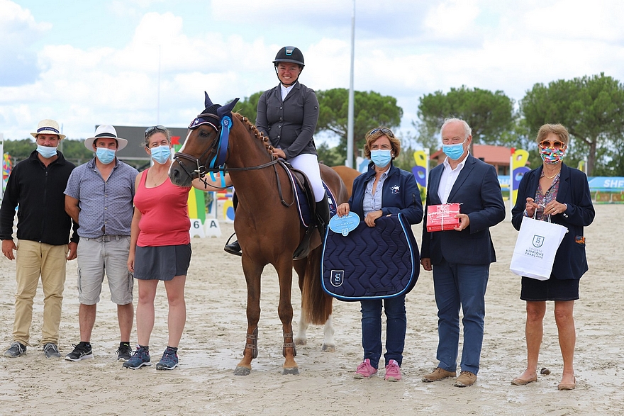 Grand Cru d'Ar Cus est 2e ex aequo présenté par Sophie Mavrocordato – ph. Poney As