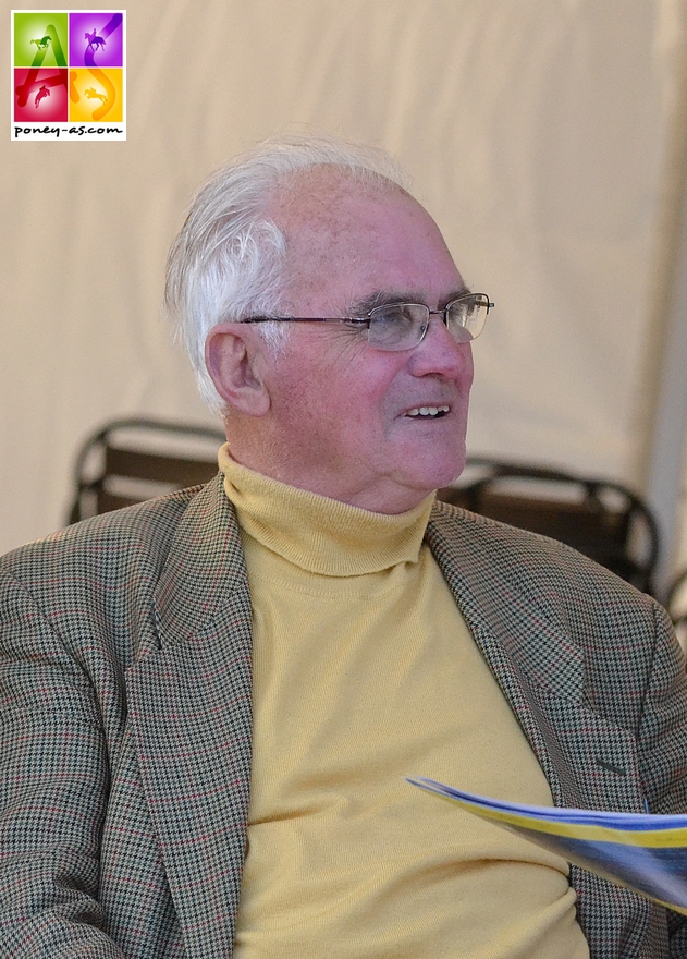 Jean-François Marès, instigateur de l'élevage de l'Aulne et président de l'AFPC pendant 19 ans. L'homme, l'ami nous a quittés à 86 ans - ph. Poney As