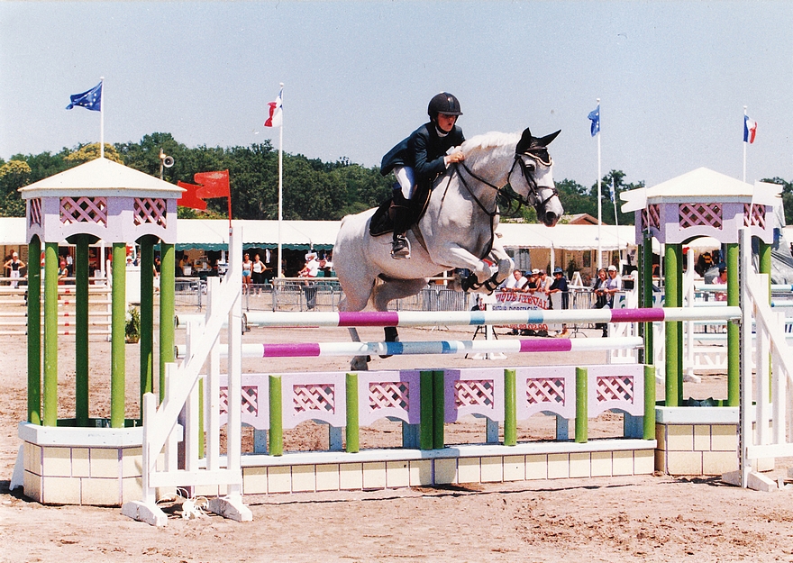 Tarasque a permis à Adélaïde Alexandre de découvrir progressivement le haut niveau jusqu’au championnat de France Grand Prix en 2001