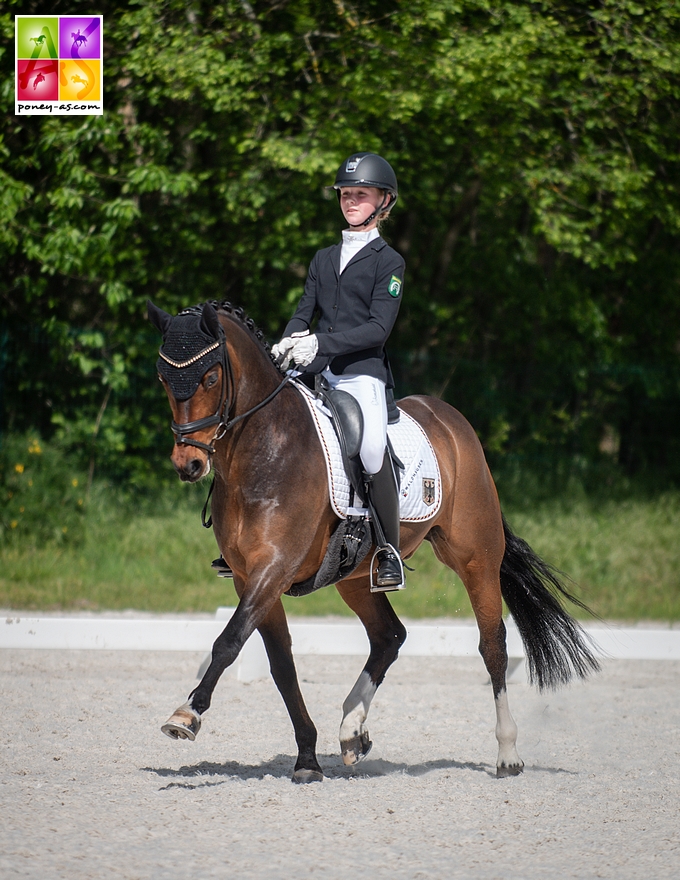 L’Allemande Julie Sofie Schmitz-Heinen et Carleo Go - ph. Marine Delie