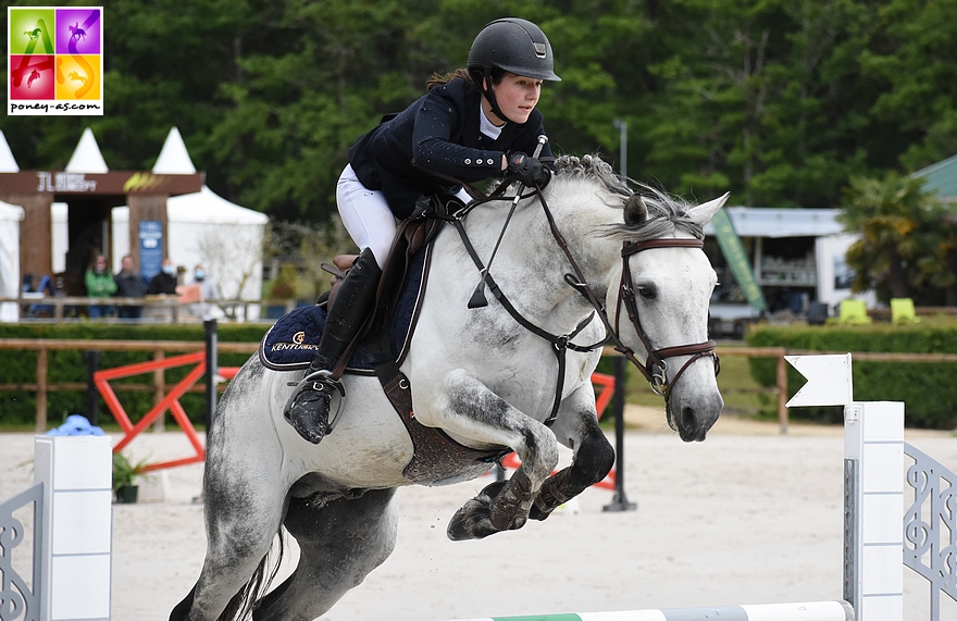 Candice Moullière et Augenblick Ysandre – ph. Poney As