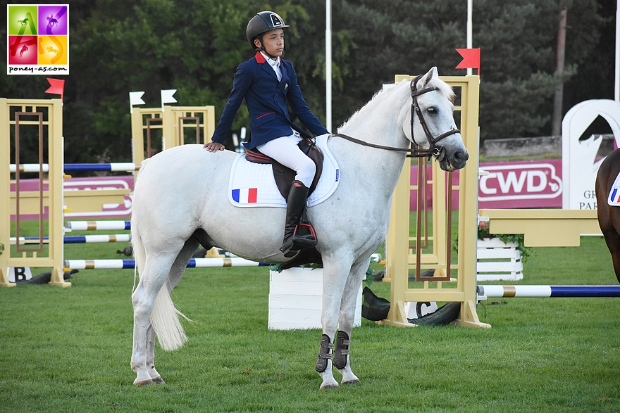 Nohlan Vallat et Urlevent d’Hurl’Vent – ph. Poney As