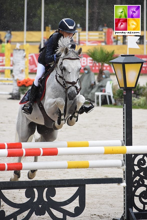 Laura André et Calmar des Islots - ph. Poney As