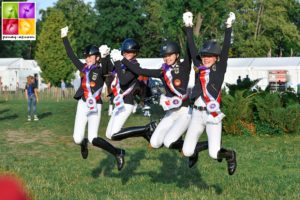 L'équipe d'Allemagne de Dressage s'impose pour la trente-cinquième fois de l'histoire des championnats d'Europe Poneys ! - ph. Poney As