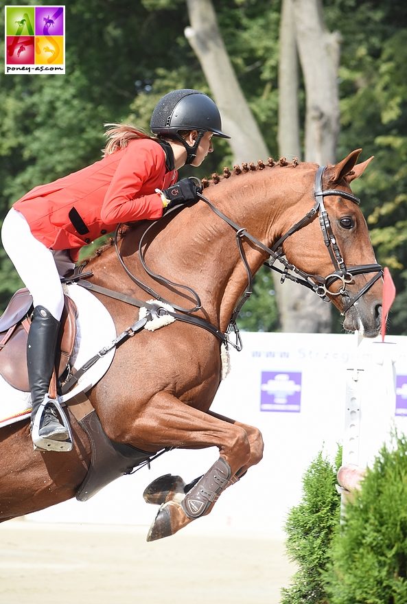 Laure Tijskens et Navayo - ph. Poney As