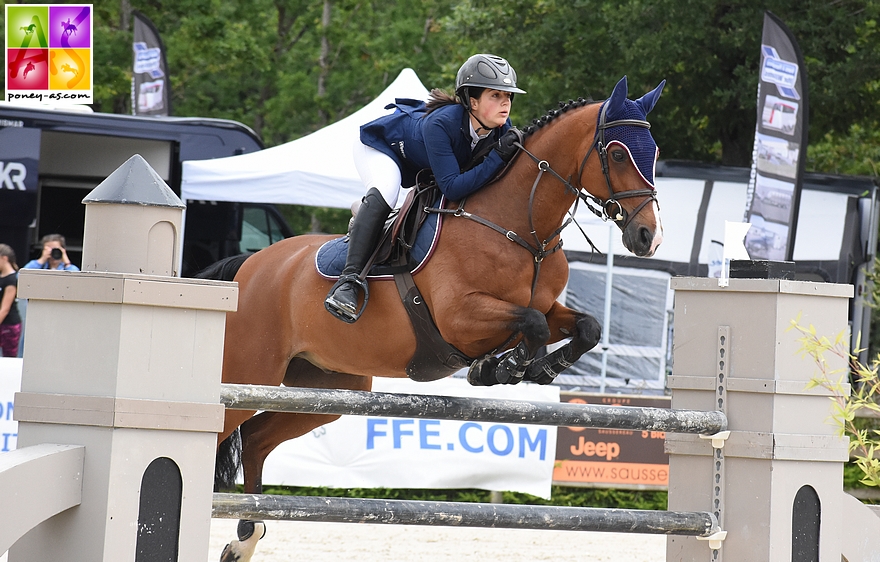 Olympe Rameau Glodieu et Up le Ti'wan – ph. Poney As