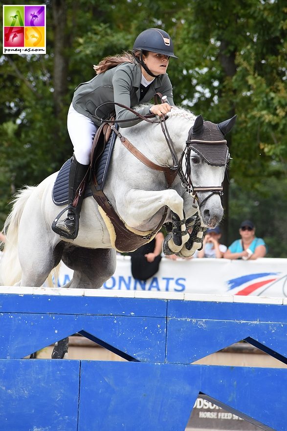 Léa Frisch et Boréale de Linkey – ph. Poney As