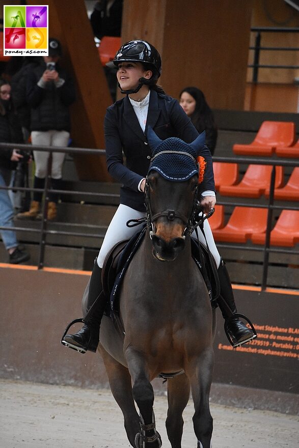 Le couple Zoé Marechal / Berlioz d'Hennan signe un doublé à Liverdy-en-Brie – ph. Poney As