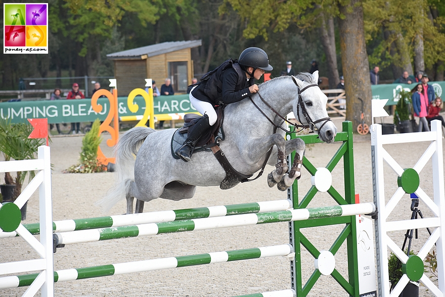 Baptiste Bougault et Gotham de Noire – ph. Poney As