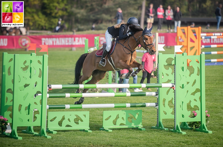 La britannique Tilly Bamford et Lapislazuli – ph. Poney As