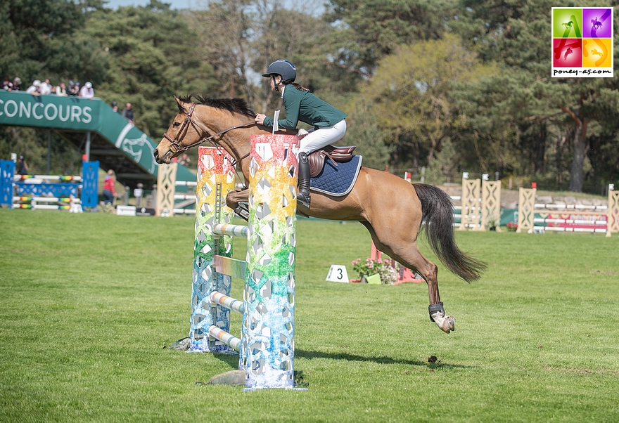 Jenny Dunlop et Keatingstown Hunky Dory – ph. Poney As