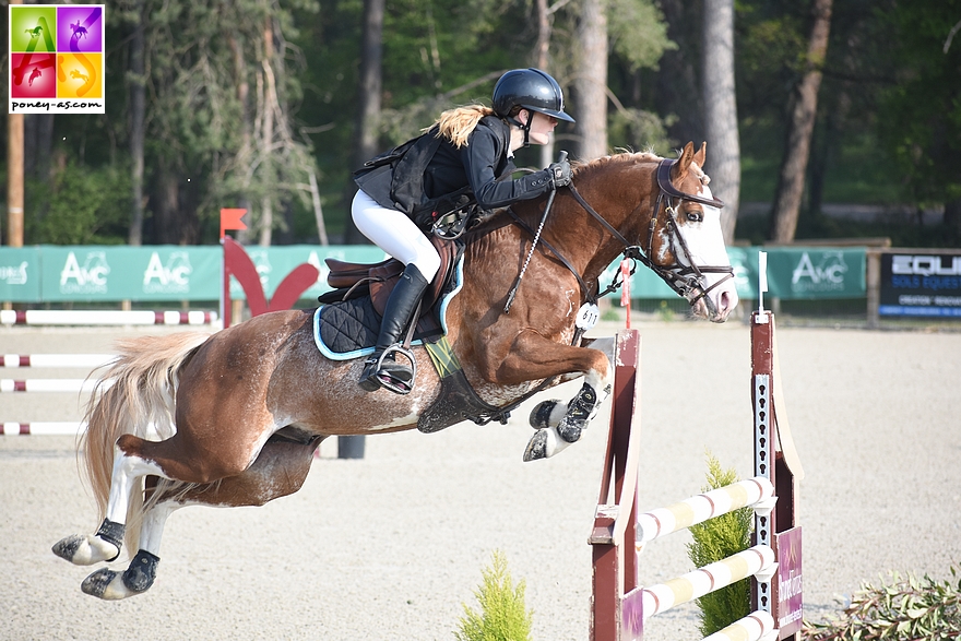 Goldwyn d'Embets et Lison Riviere – ph. Poney As