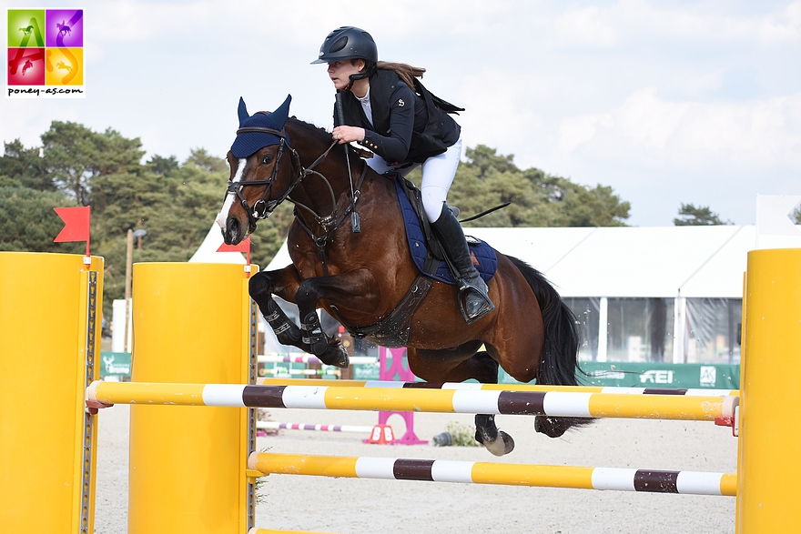 Lou Ezguerra et Cupidon d'Hurl'Vent – ph. Poney As