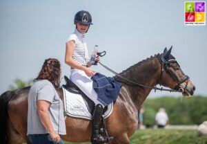 Maé Rinaldi présentait ce week-end dans le Grand Prix Elliott du Cocapi. Ils terminent 4e – ph. Marine Delie