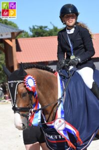 Emma Gay Le Breton et Bad Boy du Beau Mont - ph. Poney As