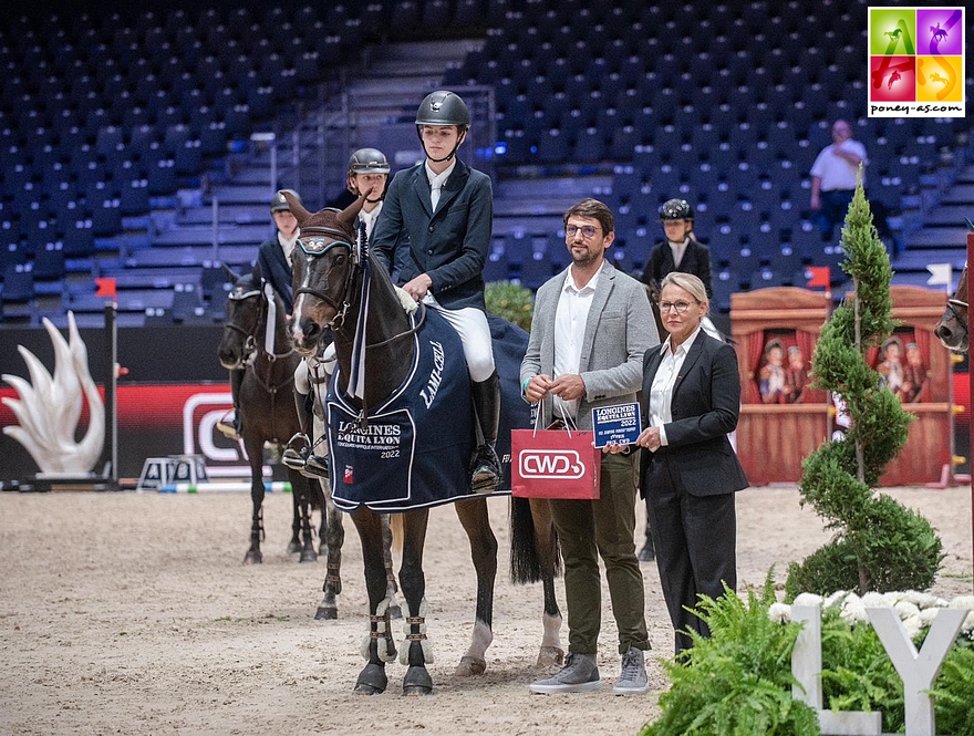 Paddy Reape et Valma de Fougnard remportent la première épreuve du CSIP de Lyon – ph. Marine Delie