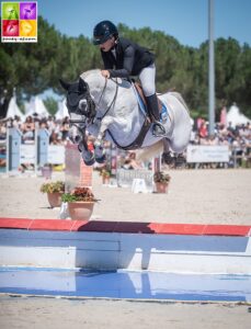 Janelle Rebelo et Dance Floor du Cauroy lors de la finale en deux manches des championnats de France As Excellence – ph. Marine Delie