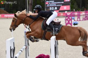 Cléo Tessier et Arsouille de la Mé remportent l’épreuve du CSIP à 1,25 m – ph. Poney As
