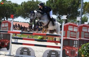 Léa Frisch et Boréale de Linkey – ph. Poney As