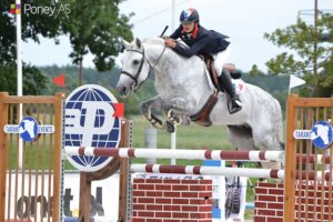 Juke Box du Buhot et Camille Condé-Ferreira aux championnats d’Europe de Jaszkowo - ph. Poney As