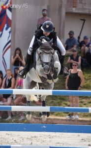 Léa Frisch et Boréale de Linkey – ph. Poney As