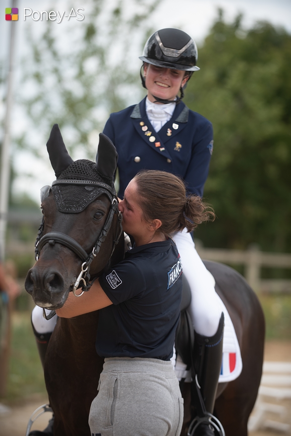 L'étalon PFS Bandro Hit Linaro et Thanaïs Capelle Morosi ont signé la meilleure performance tricolore aux championnats d'Europe - ph. Marine Delie