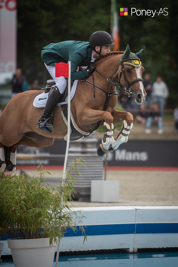 Esperando SK, fils d’Ulk d’Été, champion d’Europe de CSO en individuel en 2025 - ph. Marine Delie