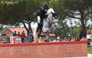 Élise Ravera et Foehn d’Hurl’Vent - ph. Poney As