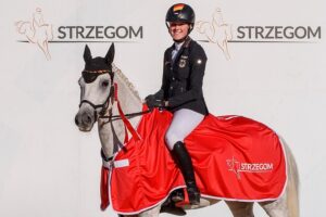 Nell Röming et Marlon 192 bouclent leur carrière sur le circuit international Poney par une victoire au CCIOP2*-L de Strzegom – ph. Strzegom Horse Trials