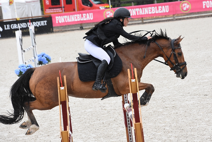 Alienor Riviere Aliénor Rivière Brunet et Eureka d’Ar Cus empochent l’As Poney Élite de ...
