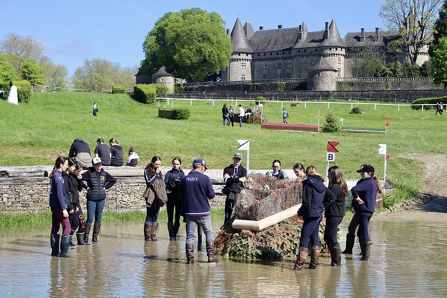 La reconnaissance officielle du cross de l’As Poney Élite - ph. Maéva Montret