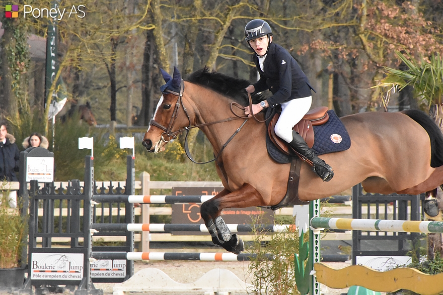 Aymar Kervegant et Viha Ar Forest, les vainqueurs du Petit Grand Prix de Notre-Dame-d'Estrées – ph. Poney As