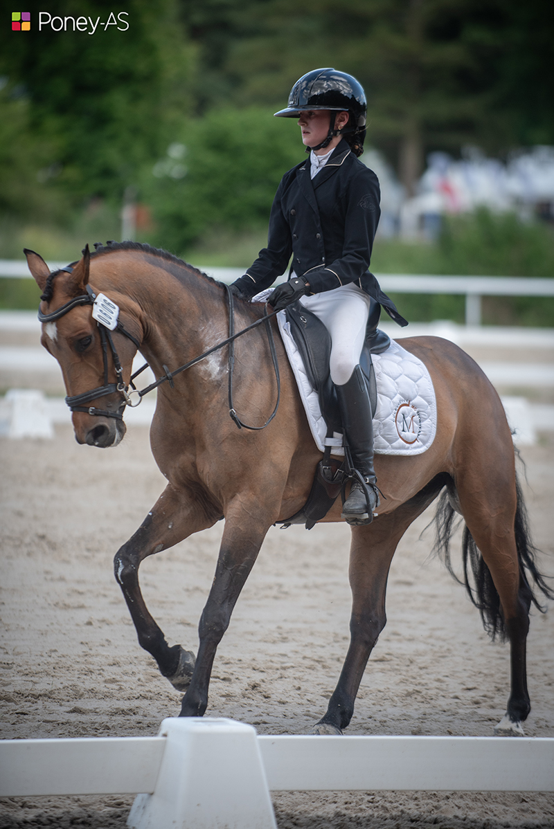 Associée à Gyz’Elle du Ham, Juliette Payen a remporté le CCIP1* - ph. Marine Delie